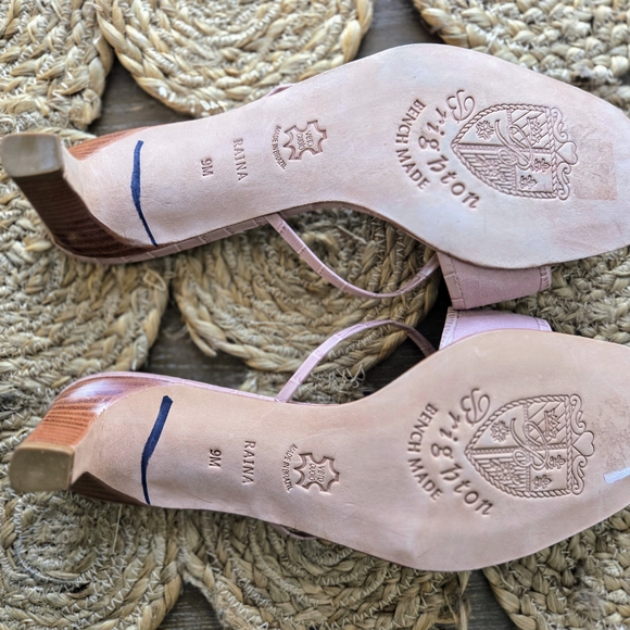 Brighton "Raina" Stylish Pink Sandals with Floral Accent - Picture 4 of 4